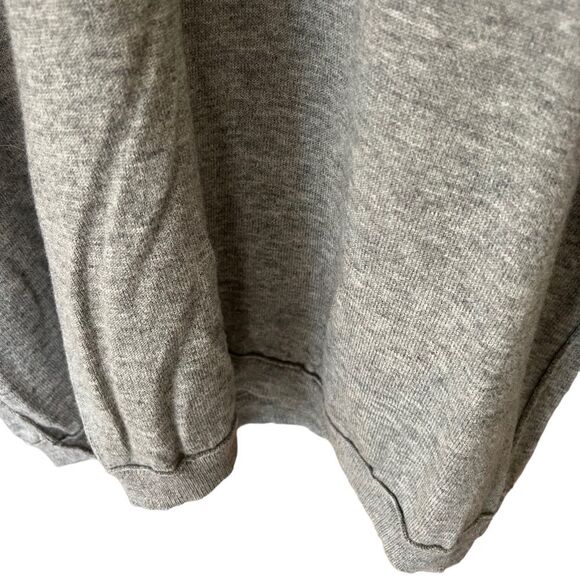 Davis & Squire grey wool blend V-neck long sleeved sweater men’s XL - Picture 5 of 7